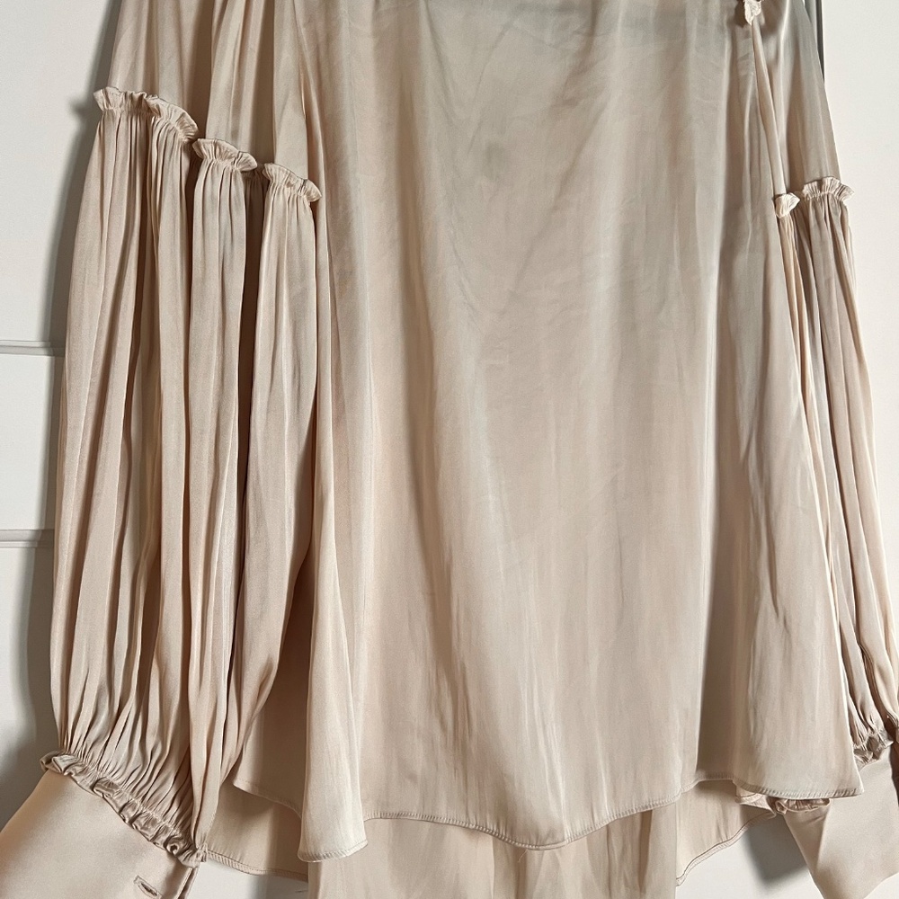 Silk LoveShackFancy Blouse - Picture 3 of 3
